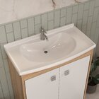 Armário Conjunto De Banheiro Com Gabinete, Cuba E Espelheira