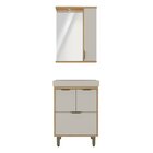 Armário Conjunto De Banheiro Com Gabinete, Cuba E Espelheira