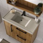 Armário Conjunto De Banheiro Com Gabinete, Cuba E Espelheira