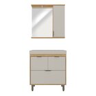 Armário Conjunto De Banheiro Com Gabinete, Cuba E Espelheira