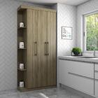 Armário Cozinha 3 Portas Atlas Madeirado Carraro