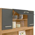 Armario Cozinha 7 Portas E 1 Gaveta Magazine 120 Evora Rustic