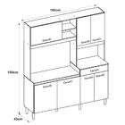 Armario Cozinha 7 Portas E 1 Gaveta Yara