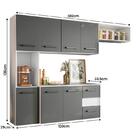 Armario Cozinha 7 Portas E 2 Gavetas Juliete