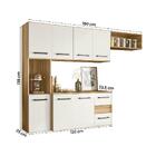 Armario Cozinha 7 Portas E 2 Gavetas Juliete