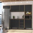 Armario Cozinha 8 Portas 3 Gavetas Marina