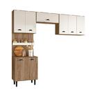 Armario Cozinha 8 Portas Nici
