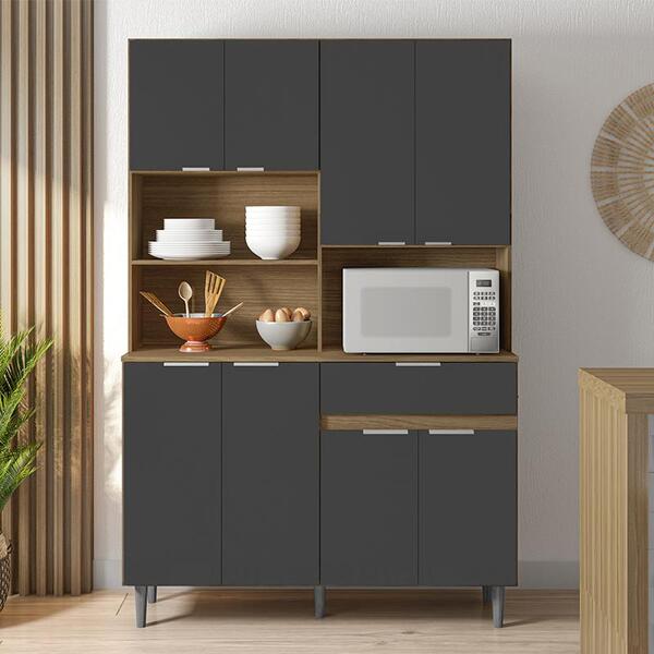 Armario Cozinha  8 Portas E 1 Gaveta Laila