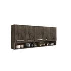 Armário Cozinha Aéreo 5 Portas Castani Filipinas Casa Mobilia