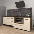 Armário Cozinha Balcão Gabinete De Pia 120 Cm Bruna E Balcão