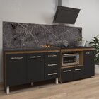 Armário Cozinha Balcão Gabinete De Pia 120 Cm Bruna E Balcão