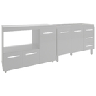 Armário Cozinha Balcão Gabinete De Pia 120 Cm Bruna E Balcão