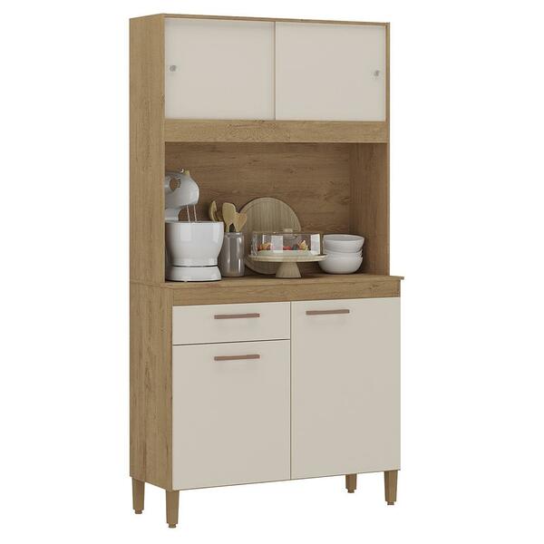 Armario Cozinha Ceara Com 4 Portas