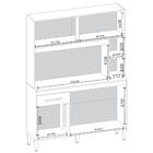 Armario Cozinha Ceara Com 5 Portas