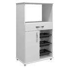 Armário Cozinha Com Fruteira Fortaleza Arte Móveis Preto