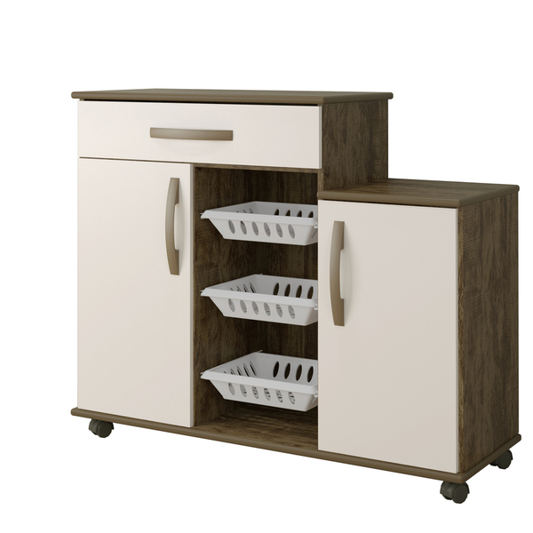 Armário Cozinha Com Fruteira Teresina Arte Móveis 2 Portas 1