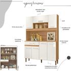 Armário Cozinha Compacta 121cm Multimóveis Cr20258