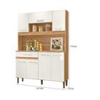 Armário Cozinha Compacta 121cm Multimóveis Cr20258