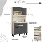 Armário Cozinha Compacta 5 Portas E 1 Gaveta Multimóveis Cr20