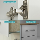 Armário Cozinha Compacta Arizona Essence Carraro