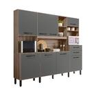 Armário Cozinha Compacta Com 8 Portas E 2 Gavetas Multimóveis