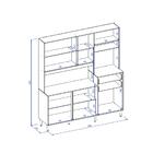 Armário Cozinha Compacta Com Nichos Multimóveis Cr20252