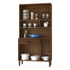 Armário Cozinha Compacta Golden Nogueira/off White/cp Ripado