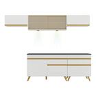 Armário Cozinha Completa 260cm Veneza Up Multimóveis V2033