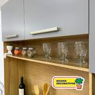 Armário Cozinha Completa Compacta 6 Portas 2 Gaveta Montesa K