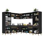 Armário Cozinha Completa De Canto Veneza Multimóveis V2046