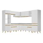 Armário Cozinha Completa De Canto Veneza Multimóveis V2046