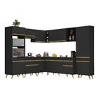 Armário Cozinha Completa De Canto Veneza Multimóveis V2047