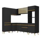 Armário Cozinha Completa De Canto Veneza Multimóveis V2050