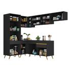 Armário Cozinha Completa De Canto Veneza Multimóveis V2051