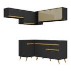 Armário Cozinha Completa De Canto Veneza Multimóveis V2059