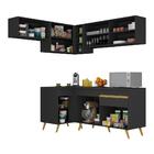 Armário Cozinha Completa De Canto Veneza Multimóveis V2059