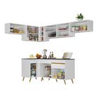 Armário Cozinha Completa De Canto Veneza Multimóveis V2060