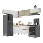 Armário Cozinha Completa De Canto Veneza Multimóveis V2060