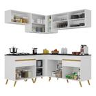 Armário Cozinha Completa De Canto Veneza Multimóveis V2062