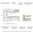 Armário Cozinha Completa De Canto Veneza Multimóveis V2064