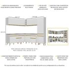 Armário Cozinha Completa De Canto Veneza Multimóveis V2067