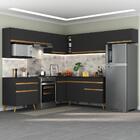 Armário Cozinha Completa De Canto Veneza Multimóveis V2071