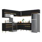 Armário Cozinha Completa De Canto Veneza Multimóveis V2071