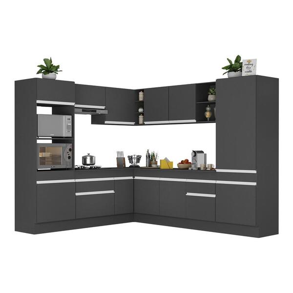 Armário Cozinha Completa De Canto Veneza Multimóveis V2081