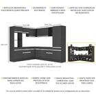 Armário Cozinha Completa De Canto Veneza Multimóveis V2081
