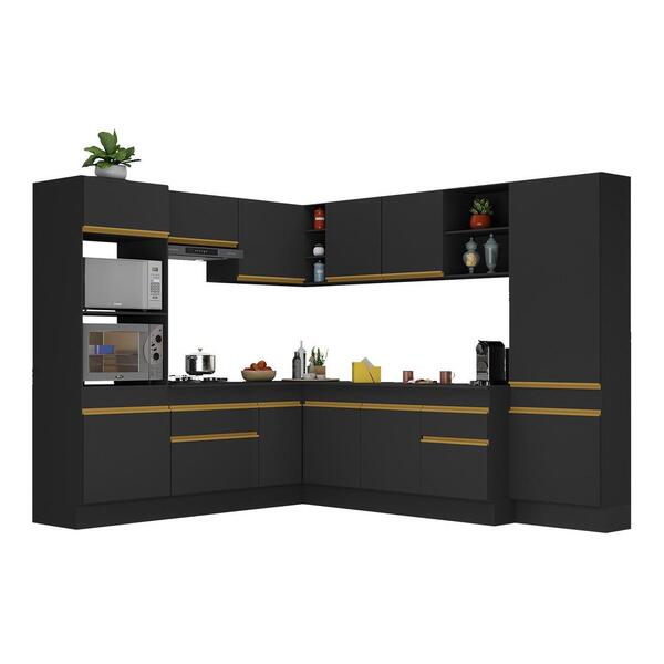 Armário Cozinha Completa De Canto Veneza Multimóveis V2082