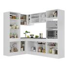 Armário Cozinha Completa De Canto Veneza Multimóveis V2084