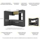 Armário Cozinha Completa De Canto Veneza Multimóveis V2085