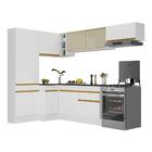 Armário Cozinha Completa De Canto Veneza Multimóveis V2087