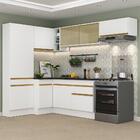 Armário Cozinha Completa De Canto Veneza Multimóveis V2087